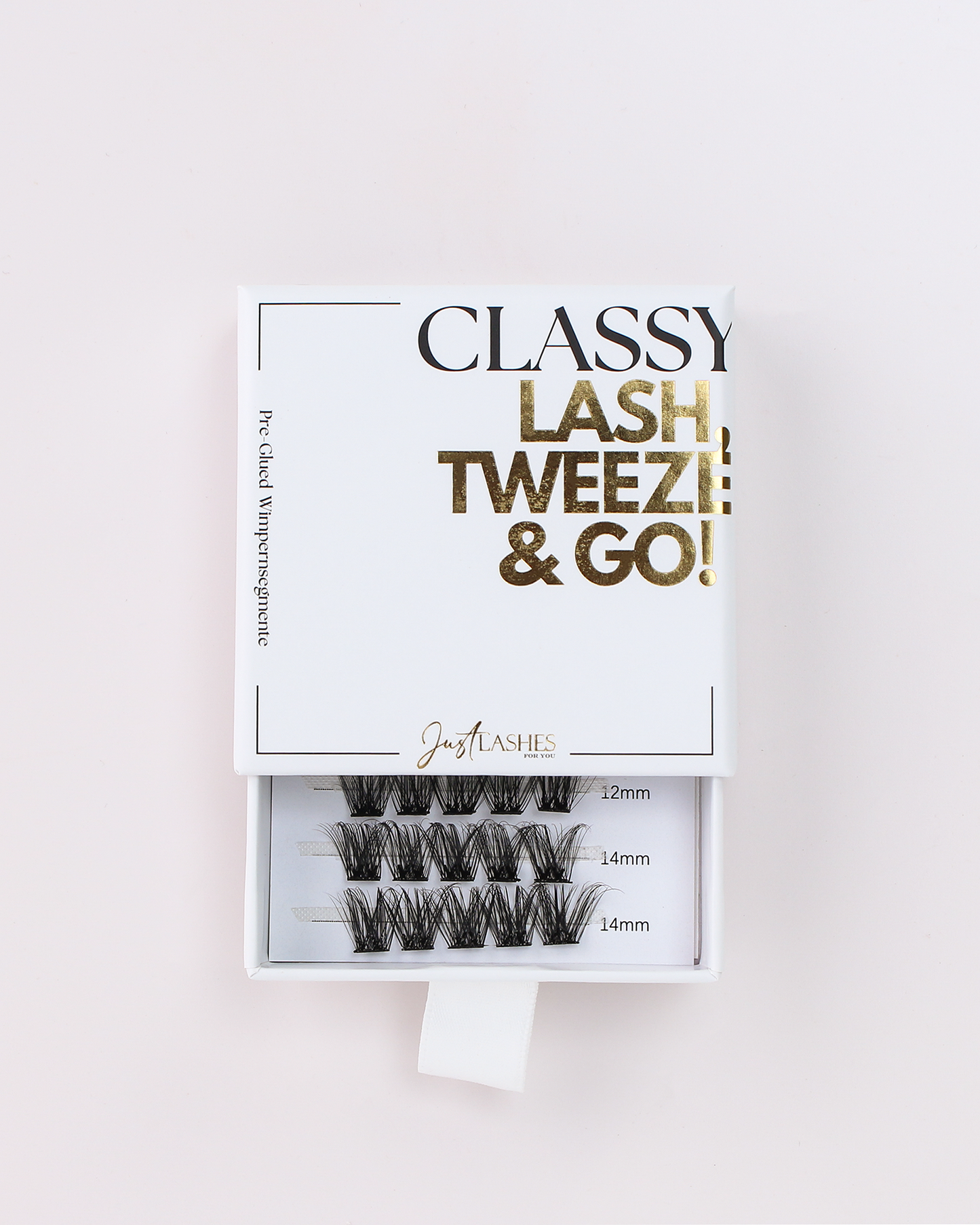 BUNDLE Pre-Glued Wimpern & Mini Tweezer